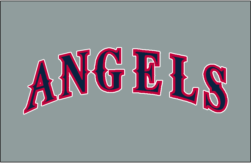 California Angels 1993-1996 Jersey Logo iron on transfers for T-shirts